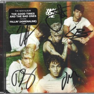 Why Don't We REAL hand SIGNED Good Times And The Bad Ones CD #1 COA Autographed