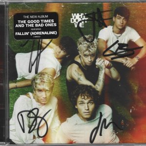 Why Don't We REAL hand SIGNED Good Times And The Bad Ones CD #4 COA Autographed