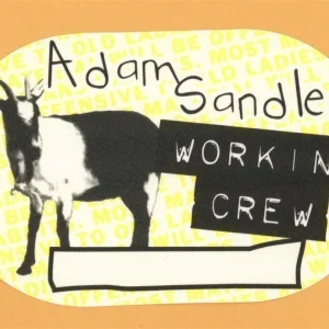 Adam Sandler 1997 Concert Tour CREW Backstage Pass