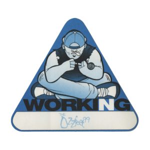 Ozzy Osbourne 1999 Black Sabbath Ozzfest Concert Tour Working Backstage Pass
