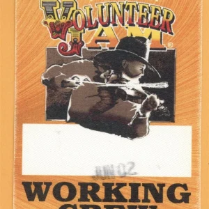 Charlie Daniels Band 2007 Concert Tour WORKING Backstage Pass