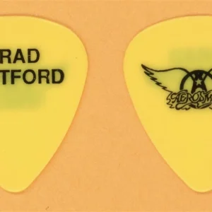Aerosmith Brad Whitford Vintage Guitar Pick - 1989 Pump Tour
