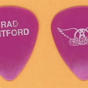 Aerosmith Brad Whitford Vintage Guitar Pick - 1989 Pump Tour