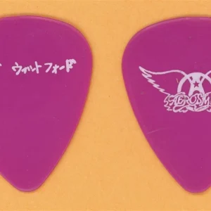 Aerosmith Brad Whitford Vintage Guitar Pick - 1989 Pump Tour