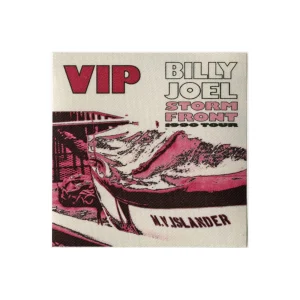 Billy Joel 1990 Storm Front Concert Tour VIP Backstage Pass