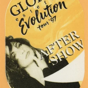 Gloria Estefan 1997 Evolution Concert Tour AFTER SHOW Backstage Pass