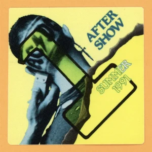 AC/DC 1991 Razor's Edge Concert Tour After Show Backstage Pass