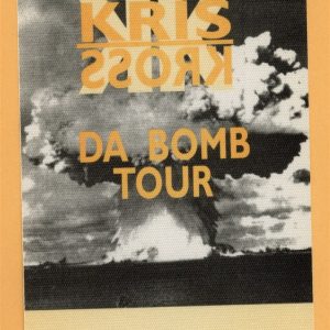 Kriss Kross 1993 Da Bomb Concert Tour Backstage Pass