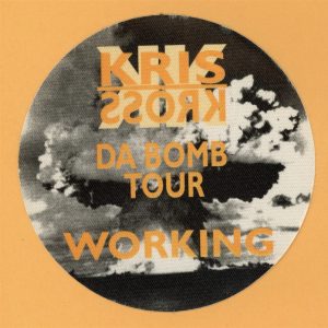 Kriss Kross 1993 Da Bomb Concert Tour WORKING Backstage Pass