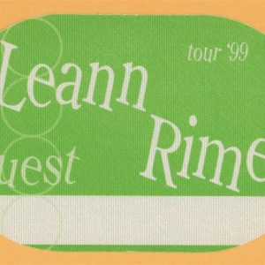 Leann Rimes 1999 Concert Tour GUEST Backstage Pass