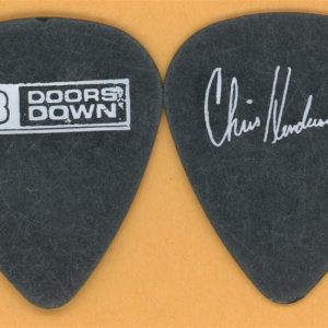3 Doors Down Chris Henderson Vintage Guitar Pick - 2002 Away From the Sun Tour