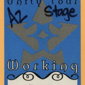 311 2003 Unity Tour WORKING Backstage Pass