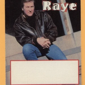 Collin Raye 1995 Concert Tour Backstage Pass