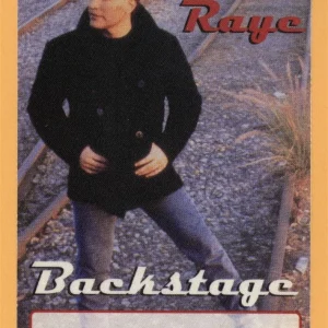 Collin Raye 1996 Concert Tour Backstage Pass