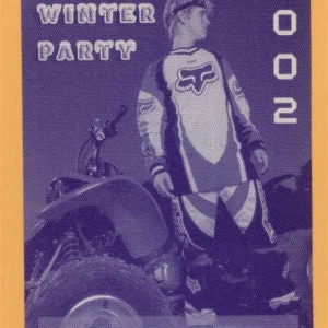 Aaron Carter 2002 Rap & Retro Concert Tour CREW Backstage Pass