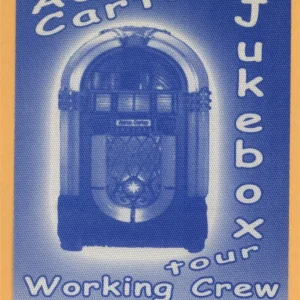 Aaron Carter 2003 Rap & Retro Concert Tour WORKING Backstage Pass