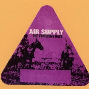 Air Supply 1994 Vanishing Race Concert Tour Backstage Pass