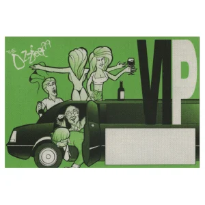 Ozzy Osbourne 1999 Black Sabbath Ozzfest Concert Tour VIP Backstage Pass