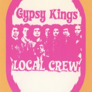 Gypsy Kings 2004 Concert Tour CREW Backstage Pass