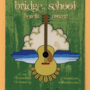 Metallica 2016 Roger Waters 30th Bridge School Tour Laminated Backstage Pass