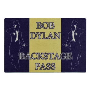 Bob Dylan 1995 Concert Tour Backstage Pass