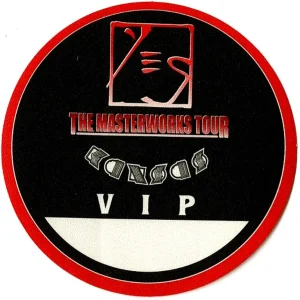 Yes 2000 The Ladder Concert Tour w/ Kansas VIP Backstage Pass