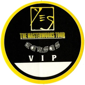 Yes 2000 The Ladder Concert Tour w/ Kansas VIP Backstage Pass