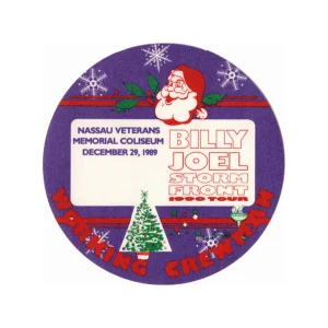 Billy Joel 1989 Storm Front Concert Tour Working Backstage Pass