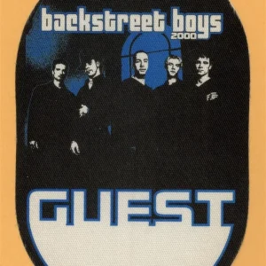Backstreet Boys 2000 Black & Blue Concert Tour Guest Backstage Pass