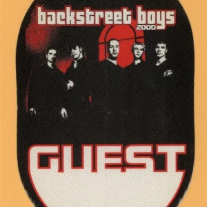 Backstreet Boys 2000 Black & Blue Concert Tour Guest Backstage Pass