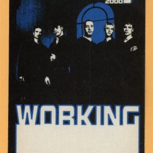 Backstreet Boys 2000 Black & Blue Concert Tour Working Backstage Pass