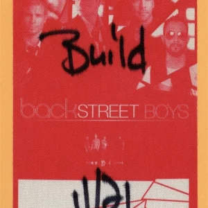 Backstreet Boys 2007 Unbreakable Concert Tour Backstage Pass
