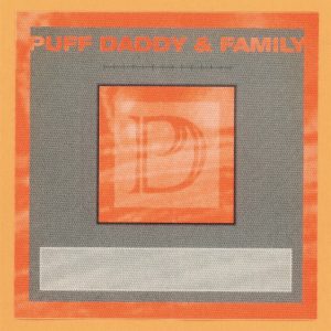 Puff Daddy & Family 2000 Concert Tour MEDIA Backstage Pass