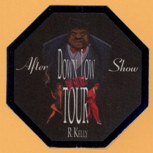R. Kelly 1996 Down Low Concert Tour AFTER SHOW Backstage Pass