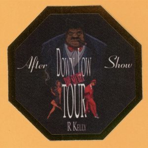 R. Kelly 1996 Down Low Concert Tour AFTER SHOW Backstage Pass