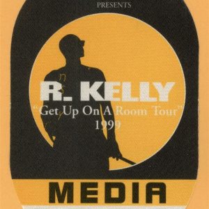 R. Kelly 1999 Get Up On A Room Concert Tour MEDIA Backstage Pass