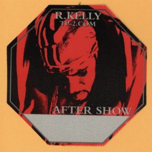 R. Kelly 2000 TP-2.com Concert Tour AFTER SHOW Backstage Pass