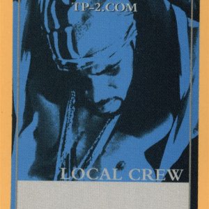 R. Kelly 2000 TP-2.com Concert Tour CREW Backstage Pass