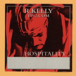 R. Kelly 2000 TP-2.com Concert Tour HOSP Backstage Pass