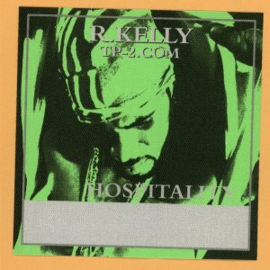 R. Kelly 2000 TP-2.com Concert Tour HOSP Backstage Pass