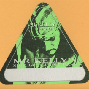 R. Kelly 2000 TP-2.com Concert Tour SPECIAL GUEST Backstage Pass