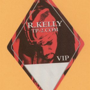R. Kelly 2000 TP-2.com Concert Tour VIP Backstage Pass