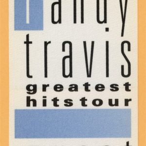 Randy Travis 1998 Heroes & Friends Tour GUEST Backstage Pass