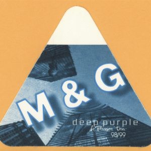 Deep Purple 1989/99 Abandon Concert Tour MEET & GREET Backstage Pass