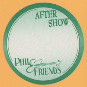 Grateful Dead 2001 Phil Lesh & Friends Concert Tour AFTER SHOW Backstage Pass