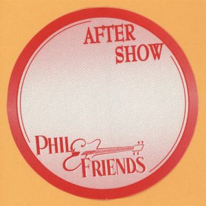 Grateful Dead 2001 Phil Lesh & Friends Concert Tour AFTER SHOW Backstage Pass