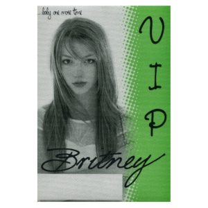 Britney Spears 1999 Baby One More Time Concert Tour VIP Backstage Pass