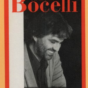 Andrea Bocelli Concert Tour WORKING Backstage Pass