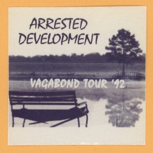 Arrested Development 1992 Vagabond Concert Tour Backstage Pass