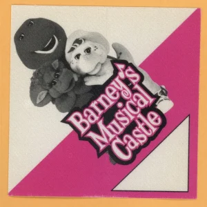 Barney's Musical Castle 1999 Concert Tour Backstage Pass